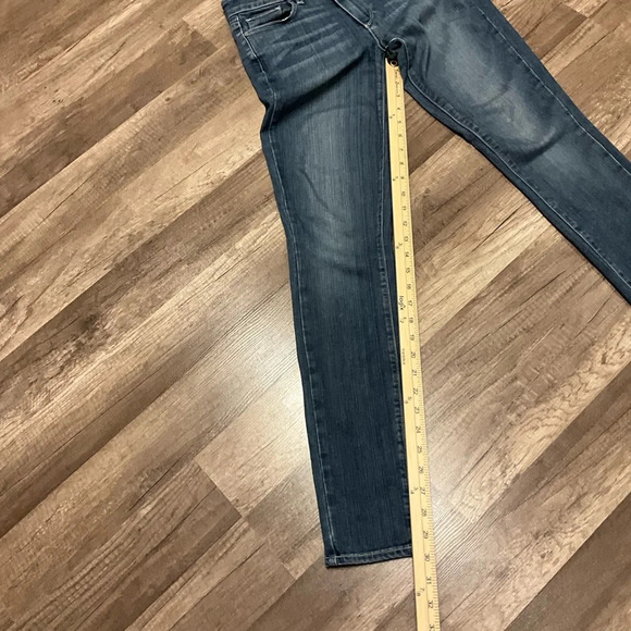 PAIGE Hoxton Ultra Skinny Jeans Size 24 Mid-Rise Stretch Denim Medium Wash - Picture 8 of 10